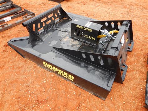 used skid steer mower attachment